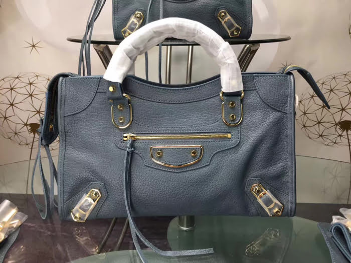 BALENCIAG巴黎世家 新款 小金釘 原版義大利進口山羊皮 手提單肩斜挎包  BL1014